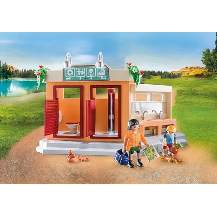 Playmobil® Konstruktions-Spielset Campingplatz (71424), Family & Fun, (100 St) – Bild 6