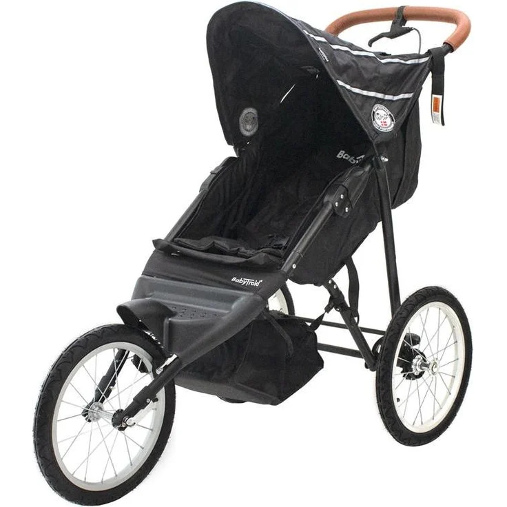 Babytrold Jogger, Kinderwagen mit großen Lufträdern, Handbremse und großem Ablagekorb