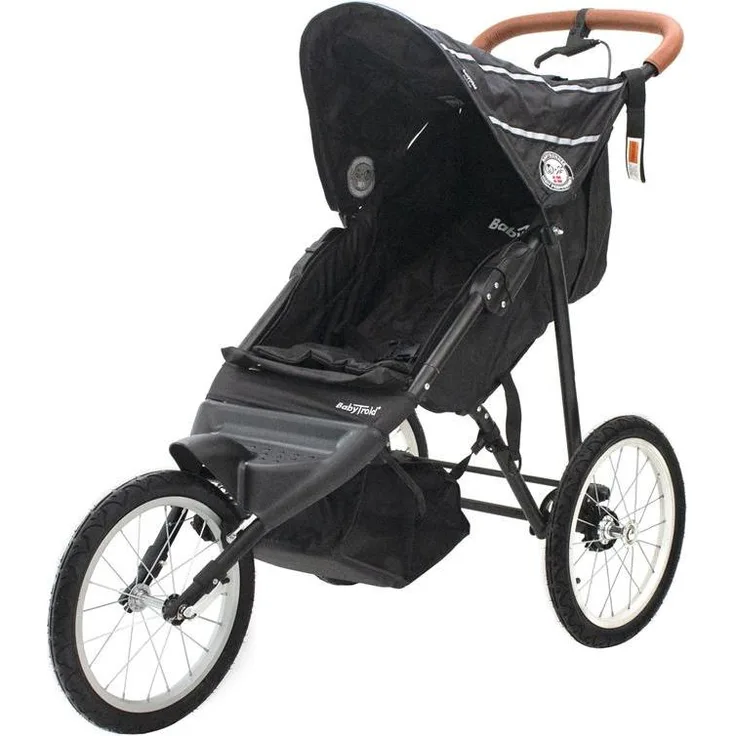 Babytrold Jogger, Kinderwagen mit großen Lufträdern, Handbremse und großem Ablagekorb