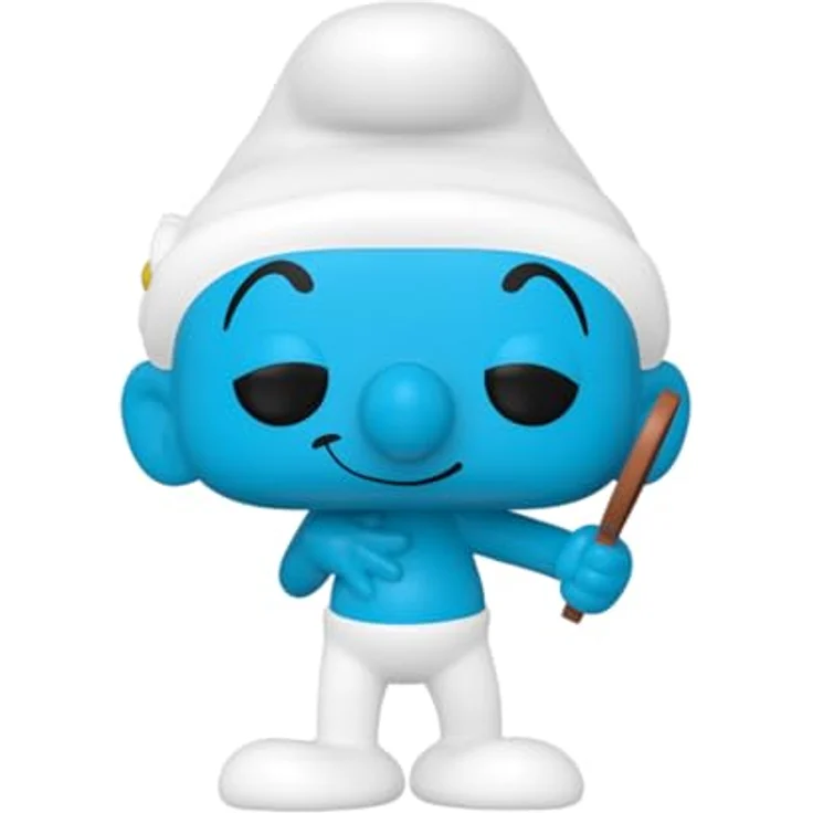 Funko POP! TV: Smurfs - Vanity Smurf - Vinyl-Sammelfigur - 9,5 cm - Geschenkidee - Offizielle Handelswaren - Premium Vinyl Material - Für Kinder und Erwachsene - TV Fans - Modellfigur Für Sammler und Display – Bild 2
