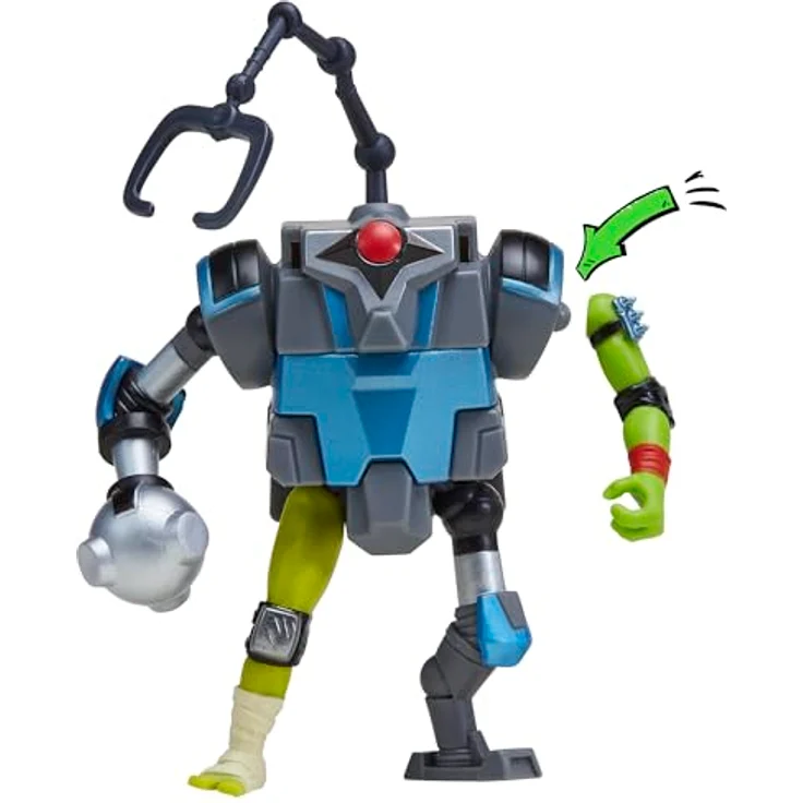 Playmates Tales of the Teenage Mutant Ninja Turtles Mix 'n Match Actionfigur Mech Suit, 12 cm, individuelle sammelbare Figur mit austauschbaren Armen und Waffen – Bild 4