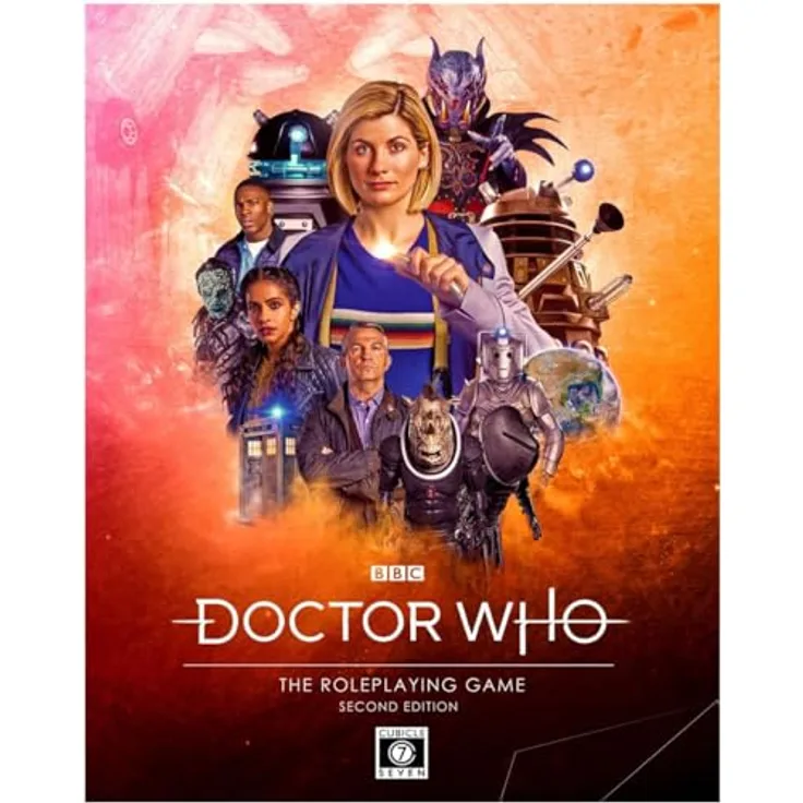 CUBICLE 7 Doctor Who 2E Rollenspiel, preisgekröntes Rollenspiel mit neuen Regeln und umfangreicher Weltenerkundung