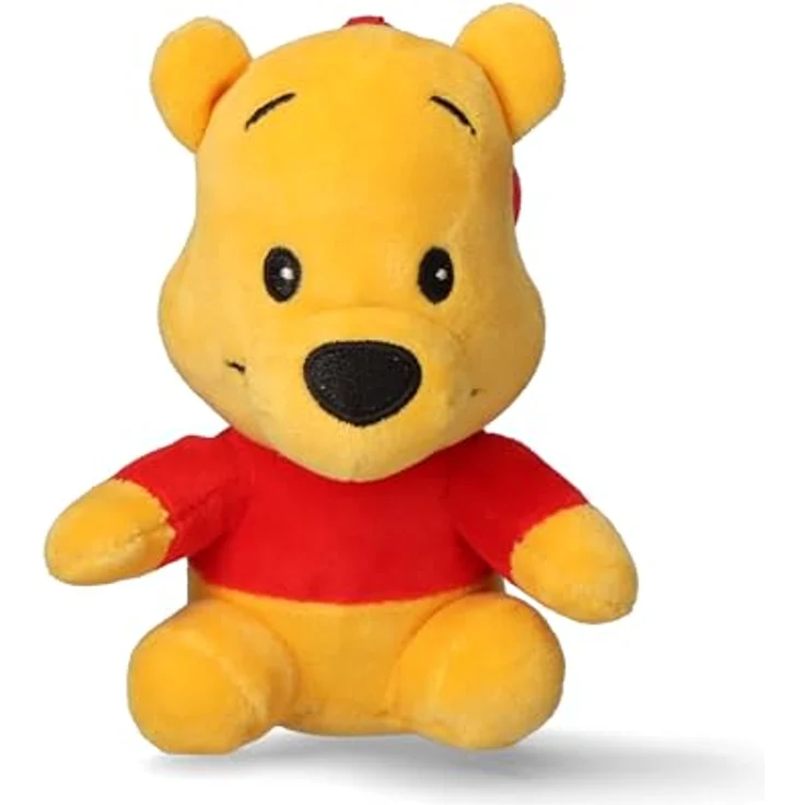 Cerda Disney Plüsch-Schlüsselanhänger Winnie Puuh, 12 cm, weicher Bag Clip für Rucksack und Tasche – Bild 1
