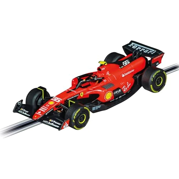 Carrera Ferrari SF-23 C. Sainz No.55, 1:43 Slotcar | Kompatibel mit GO!!! Systemen, detailgetreu gestaltet – Bild 2