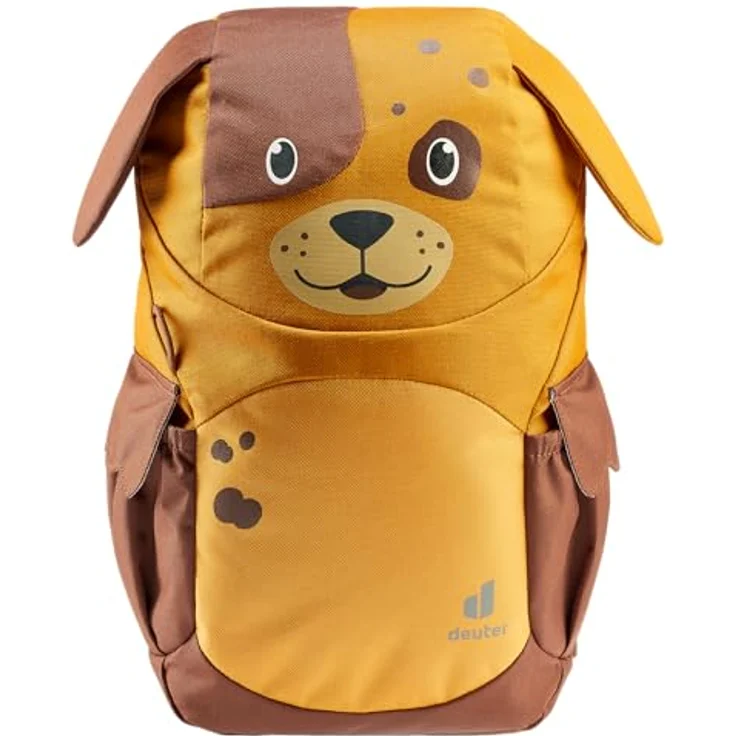 Deuter Kikki Kinderrucksack, 28 cm, Kindergartenrucksack aus 100% Polyester, braun – Bild 2