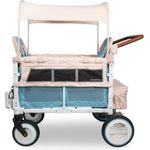 Wonderfold VW4 Volkswagen Bollerwagen, Metall und Textil, 132.08x137.16x73.66 cm, für Babys und Kleinkinder, Kinderwagen