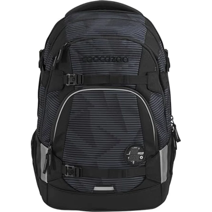 coocazoo Schulrucksack Mate, wasserabweisend mit höhenverstellbaren Schulterträgern, blau – Bild 2