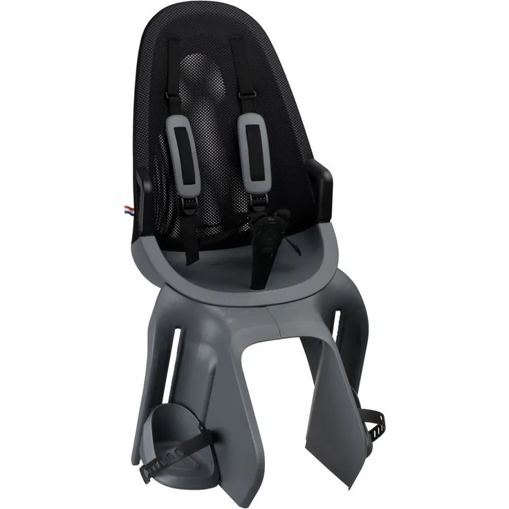 Qibbel Fahrradkindersitz Air, Gepäckträgermontage, max. 22 kg, leichtes Mesh-Design, 2,5 kg