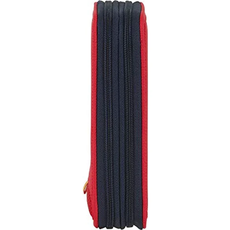 safta Schüleretui mit 28 Utensilien, inklusive spanischer Fußballnationalmannschaft, 125 x 40 x 195 mm, Rot – Bild 3