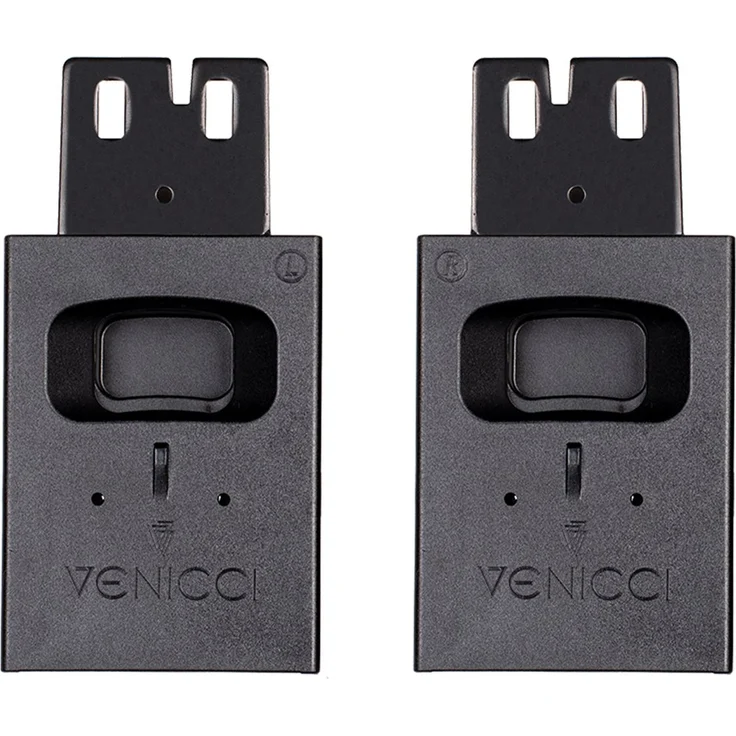 Venicci Erhöhungsadapter für die Babywanne Claro, Höhenverstellbarer Kinderwagen Adapter in Schwarz