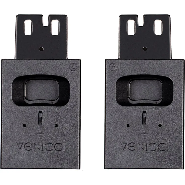 Venicci Erhöhungsadapter für die Babywanne Claro, Höhenverstellbarer Kinderwagen Adapter in Schwarz