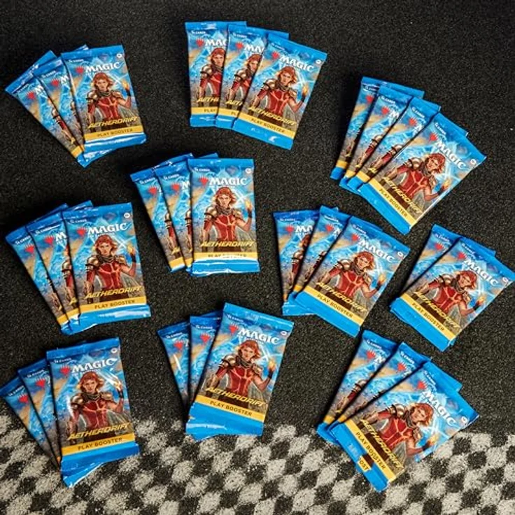 Wizards of the Coast Play Booster Display Magic The Gathering Aetherdrift Sammelkarten One Size, mit exklusiven Foilkarten und glänzenden Traditionelle Foilkarten – Bild 3
