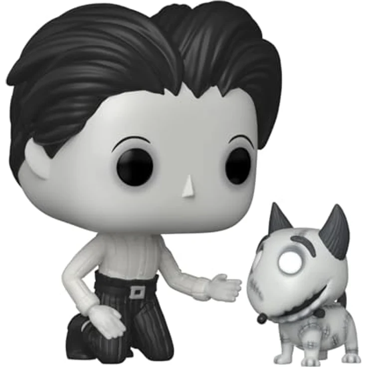 Funko Pop! & Buddy: Frankenweenie mit V, Vinyl-Sammelfigur, 9,5 cm, offizielles Merchandise für Sammler und Fans – Bild 2