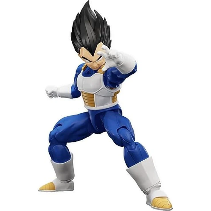 Bandai Dragon Ball Figure-rise Standard Vegeta, Modellbausatz mit Muscle Build System PLUS, austauschbaren Gesichtsausdrücken und Händen – Bild 1