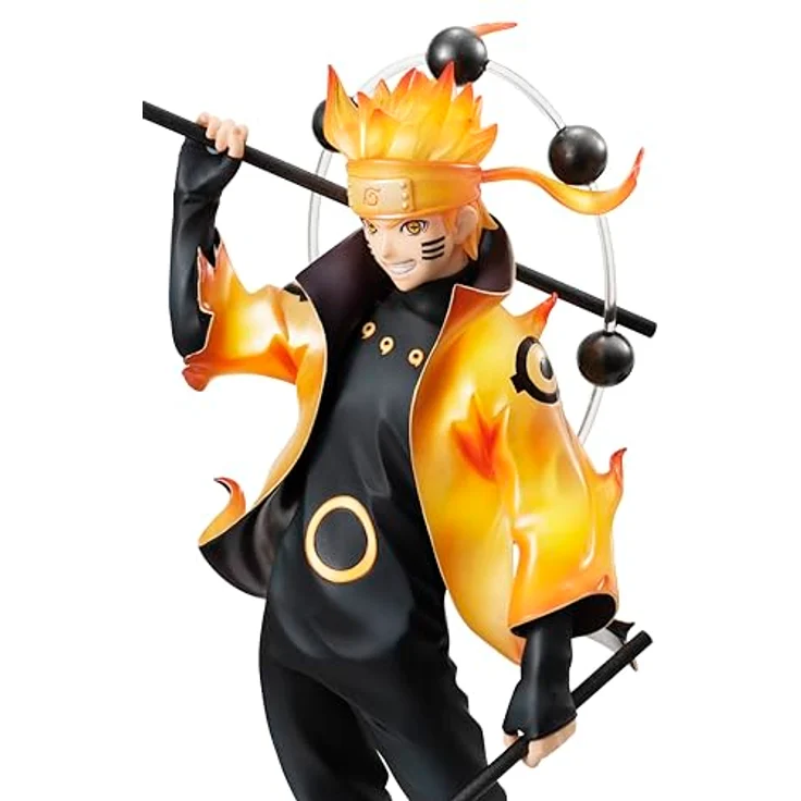 Megahouse G.E.M. Serie Naruto Shippuden Naruto Uzumaki Six Paths Sage Mode, Sammelfigur mit Standfuß, 15th Anniversary Edition – Bild 4