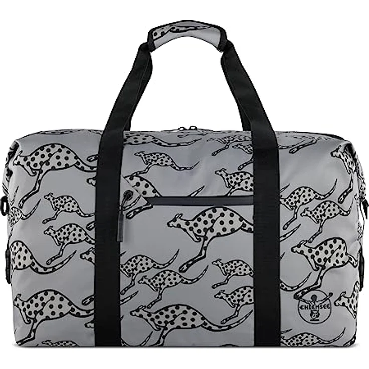 Chiemsee Jump N Fly Sporttasche, 49 cm, grau, 100% Polyester – Bild 1