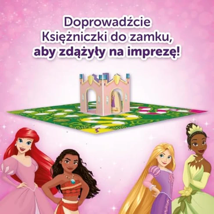 TREFL Disney Das Prinzessinnen-Party-Brettspiel 02434, Kunststoffspielzeug für abwechslungsreichen Spielspaß – Bild 6