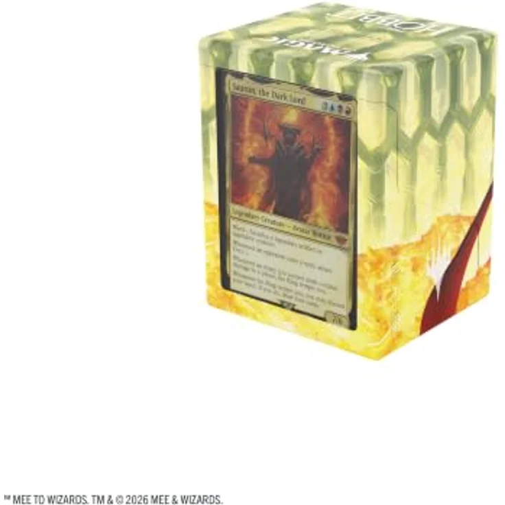 Gamegenic MTG Der Hobbit Bastion 80+ XL Kartenbox, robuste Deckbox für bis zu 80 Karten mit Smaug-Motiv – Bild 4