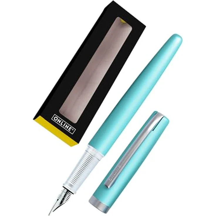 Online Pen Eleganza Füllhalter, Metall, Federstärke medium, in Geschenkbox – Bild 2