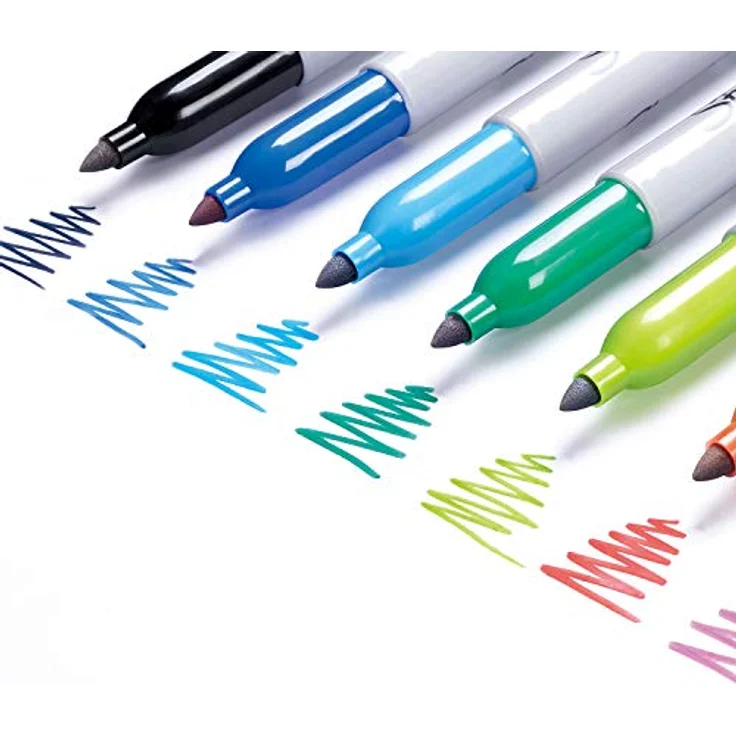 Sharpie Permanentmarkerset, exklusive Farben, feine und ultrafeine Spitzen, 30 Stück - Preisvergleich – Bild 5