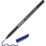 edding 1200 Fasermaler fein - blau - 1 Stift - Rundspitze 1 mm - Filzstift zum Zeichnen und Schreiben - für Schule, Mandala
