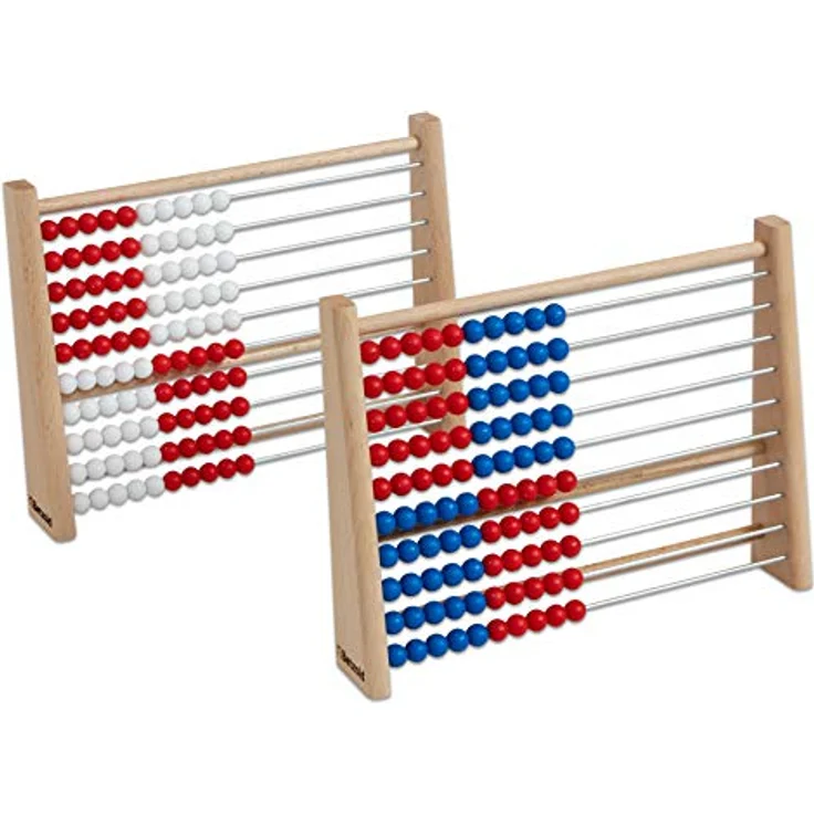 Betzold Schüler-Rechenrahmen ZR bis 100, Holz-Abakus für Mathematikunterricht, leicht und vielseitig einsetzbar – Bild 2