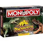 Winning Moves Monopoly Dinosaurier - Gesellschaftsspiel für Erwachsene und Kinder | Special Edition | Expedition in die Welt der Dinosaurier - Ab 8 Jahren, 2-6 Spieler