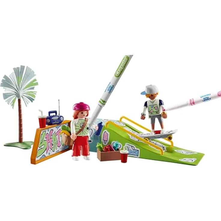 Playmobil® Konstruktions-Spielset Skatepark (71515), Color, (44 St), Made in Europe - Preisvergleich – Bild 6