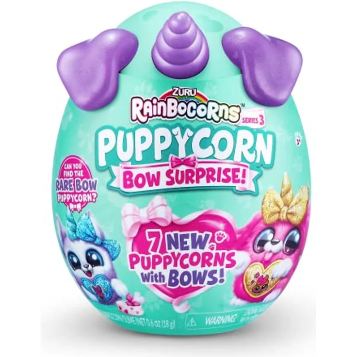 RainBoCorns Plüschfigur Rainbocorns, Puppycorn Bow Surprise, sortiert (verschiedene Charaktere) – Bild 16
