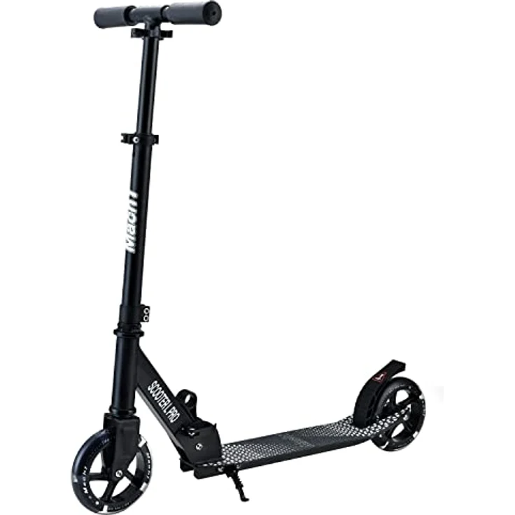 Mach1 Cityroller Kick Scooter mit 145mm LED Leuchtrollen, rutschfestem Griptape und ABEC-7 Kugellagern – Bild 1