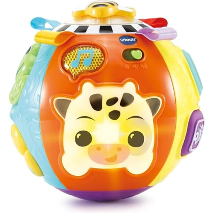 Vtech Baby - Babys Entdeckerball, Buntes Spielzeug mit Liedern und Geräuschen für Kinder 6-36 Monate – Bild 1