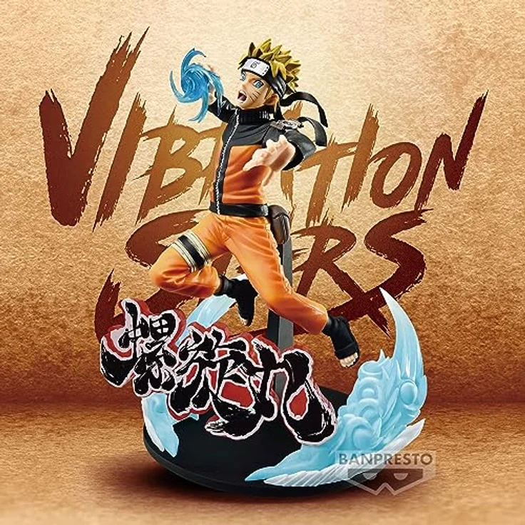 Banpresto Naruto Uzumaki Naruto Shippuden Vibration Stars Special Ver. BPBP88090, Mehrfarbig - Sammelfigur aus PVC, legal importiert und lizenziert – Bild 3