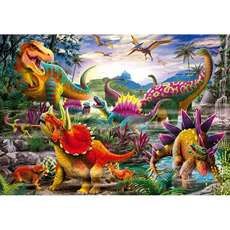 Ravensburger 05160 Dinosaurios Puzzle, 35 Teile, mehrfarbig, 26 x 18 cm, für Kinder ab 3 Jahren – Bild 2