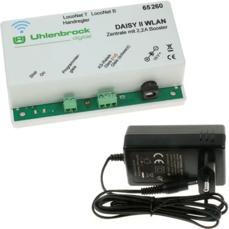 65260 Daisy II WLAN DCC-Zentrale mit Netzteil