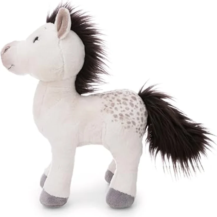 NICI Kuscheltier Pferd Mony K. Pony, 17cm, weiß, weiches Plüschtier für Kinder und Erwachsene, ideales Geschenk für Pferdefans | 62235 – Bild 4