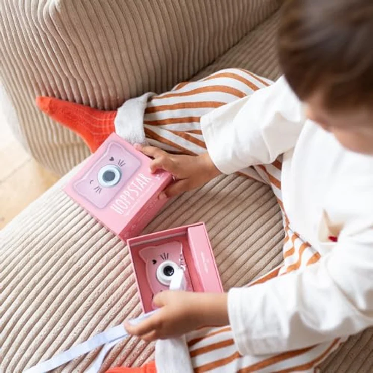 Hoppstar Rookie Digitalkamera, Kinderkamera mit 3 MP Auflösung, 16 GB Speicher, abnehmbare Silikonhülle, Fotorahmen und Fotofilter – Bild 8
