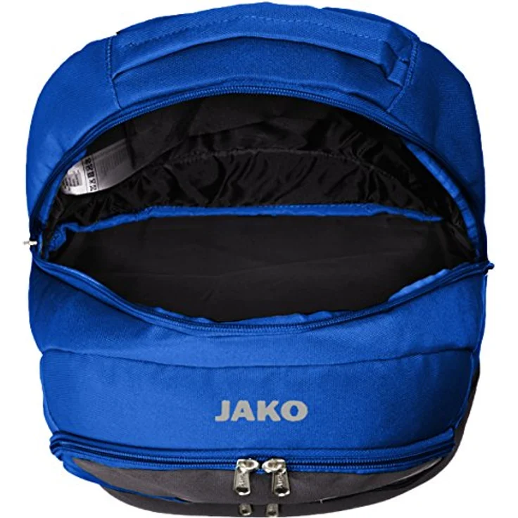 Jako Sporttasche 1816 Rucksack Striker mit Bodenfach, Unisex, Polyester 600 D, 34 x 21 x 46 cm, Blau – Bild 4