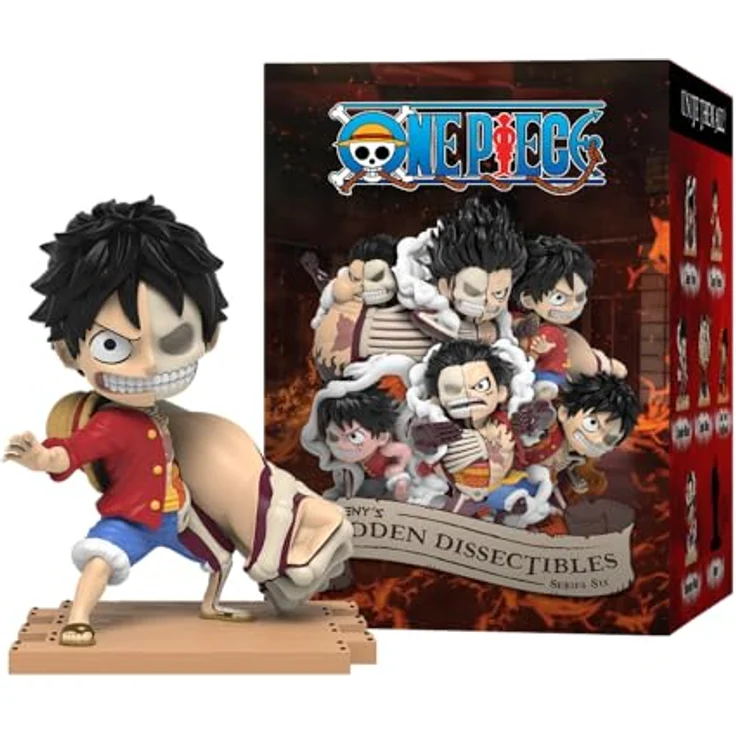 Mighty Jaxx Hidden Dissectibles: One Piece Serie 6 (Luffy Gears Edition) mit einem Stück | Blindbox mit Spielzeug-Sammelfiguren | Eine Packung mit Sammlerstück enthält eine zufällig ausgewählte Figur – Bild 4