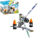PLAYMOBIL 71377 Color: Motorrad Spielset mit individuell gestaltbaren Figuren, mehrfarbig
