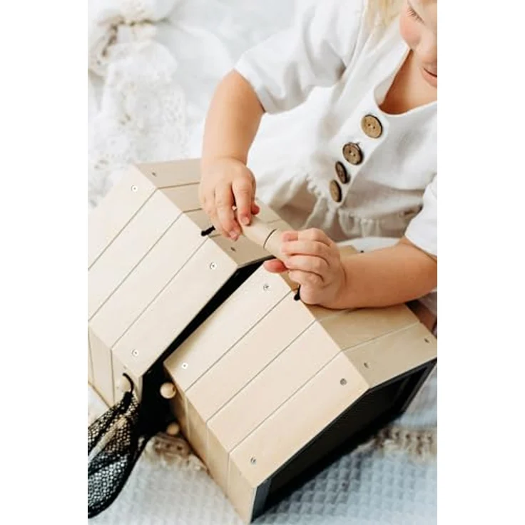 Hasenstall, Spielzeug aus Holz, mit Hase und Zubehör, von Small Foot - Preisvergleich – Bild 18