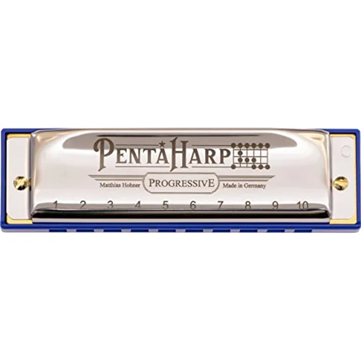 Hohner Mundharmonika Pentaharp Mundharmonika G-Minor Edelstahl (M21BX-GM)