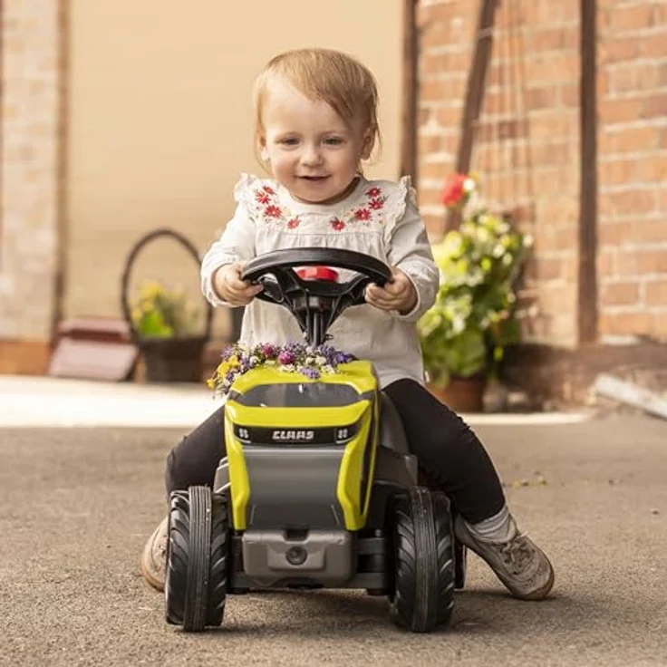 rolly toys® Rutscherauto rollyMinitrac Claas Xerion 12.650, mit Flüsterreifen, Hupe und Ablagefach für Kinder von 1½ bis 4 Jahren – Bild 6