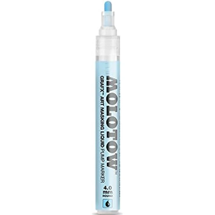 Molotow GRAFX Art Maskierung Liquid Pumpe Marker - 4 mm Rund, für Kunst und Handwerk Projekte, Deutschland, Farbe: (hier fehlt die Farbe des Produkts) – Bild 1