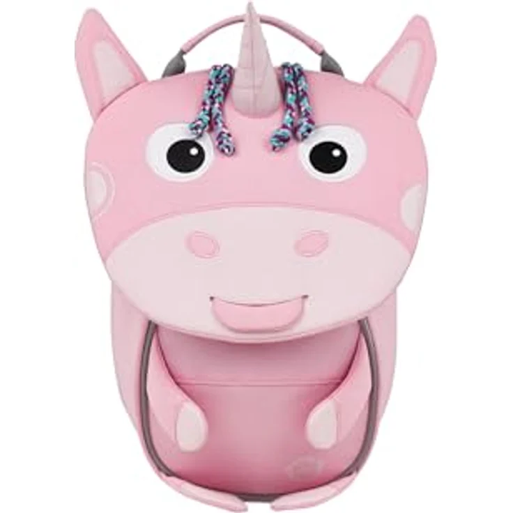 Affenzahn Kleiner Freund Kindergarten-Rucksack, ergonomisch und reflektierend, mit Ziehzunge und Namensschild für 1-3-Jährige – Bild 1