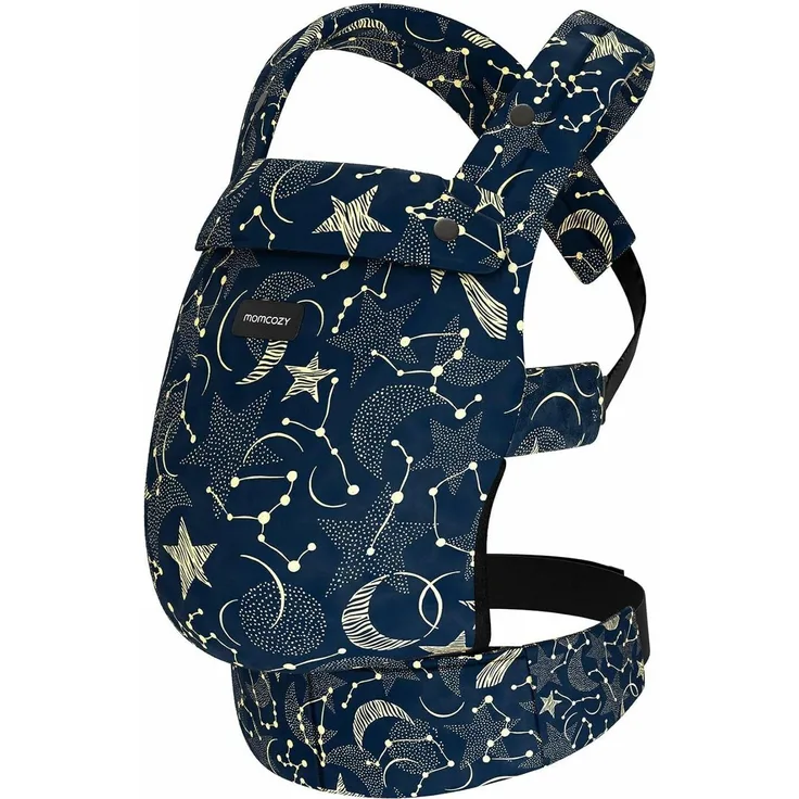 Momcozy 3-in-1 Babytrage, leichte und elegante Babytrage für freihändigen Gebrauch, ideal für Reisen