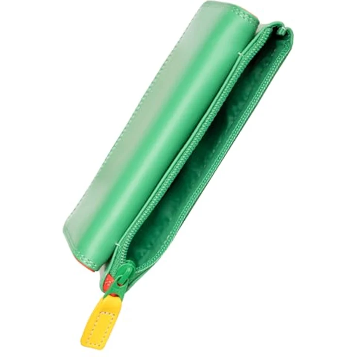 Mywalit Geldbörse RFID Schutz, Leder 14 cm x 9 cm x 3 cm, grün – Bild 4