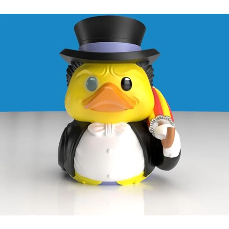TUBBZ Erstausgabe: DC Comics - Penguin, Cosplaying-Gummiente Vinylfigur, 9 cm groß, stapelbare Badewannen-Vitrine – Bild 4