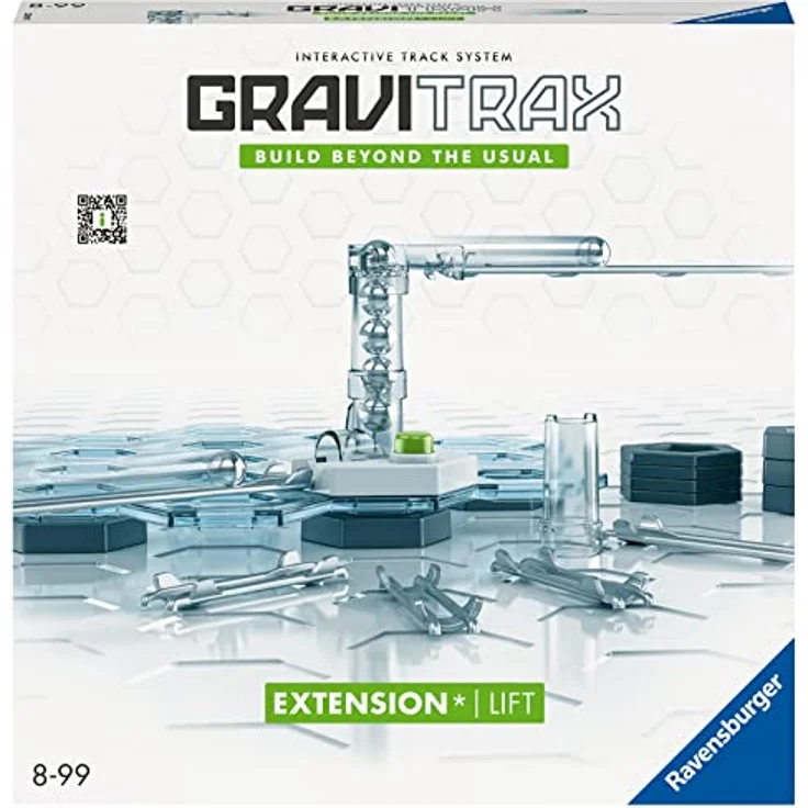 Ravensburger GraviTrax Extension Lift - Zubehör für das Kugelbahnsystem. Kombinierbar mit allen GraviTrax Produktlinien, Starter-Sets, Extensions und Elements, Konstruktionsspielzeug ab 8 Jahren – Bild 1