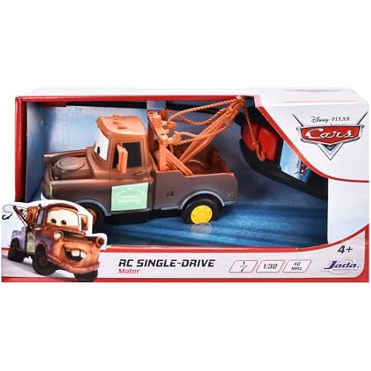Jada Toys Cars RC Auto Hook (Mater) aus Disney Pixar Cars - ferngesteuertes Auto für Kinder ab 4 Jahre, max. 6 km/h, 14 cm – Bild 6