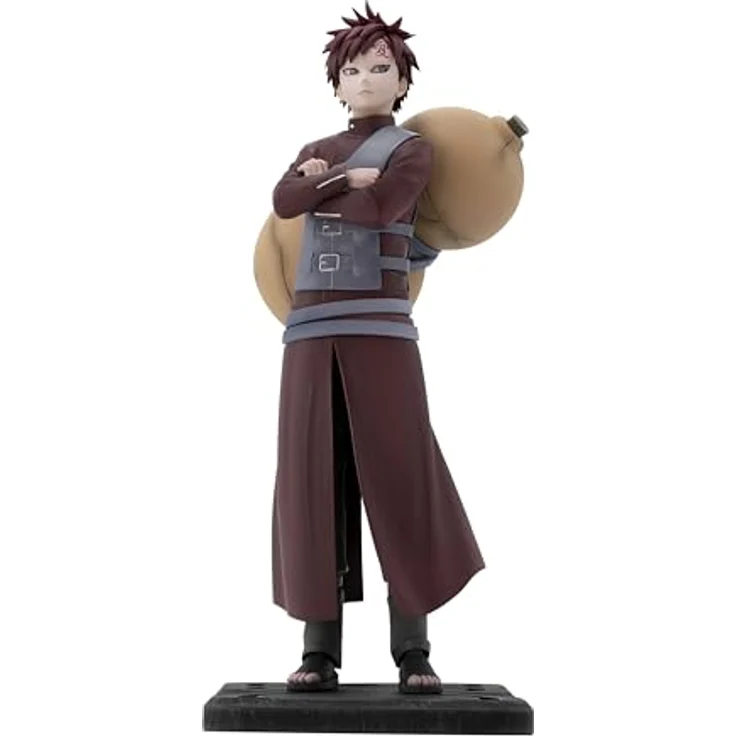 ABYstyle NARUTO SHIPPUDEN - Figurine "Gaara", PVC-Figur mit Sandkürbis und Stirntattoo, 18 cm, 1:10, offiziell lizenziert, limitierte Stückzahl, multicolor – Bild 2